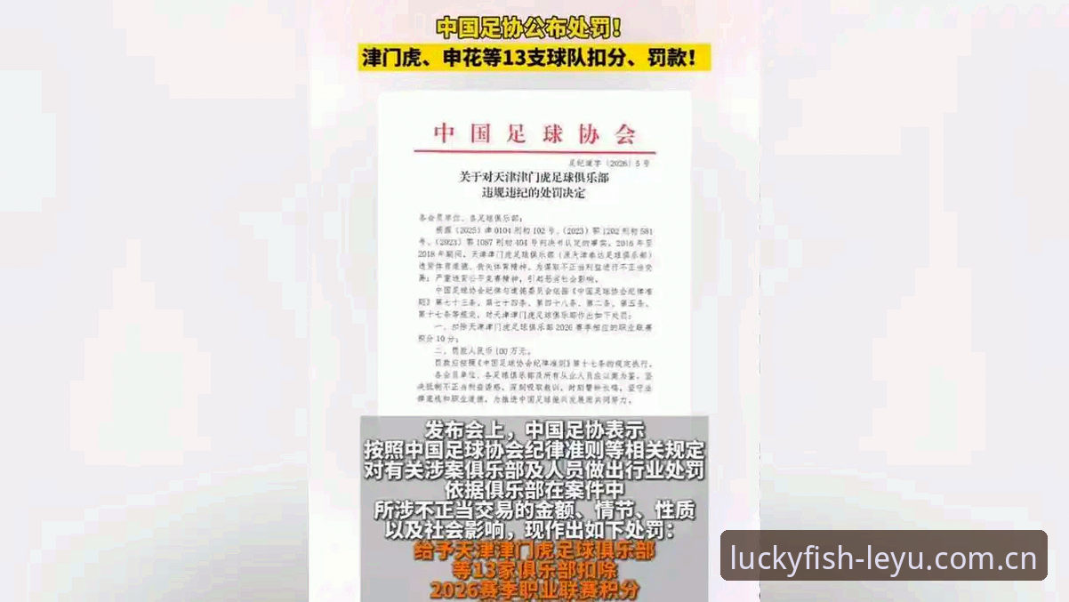 乐鱼官网地址怎么下载 足协第三批禁足名单深度评测:17人终身禁赛与48人五年处罚的全景分析